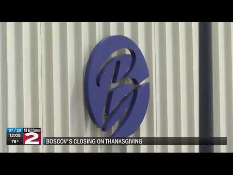 Boscov's closing on Thanksgiving