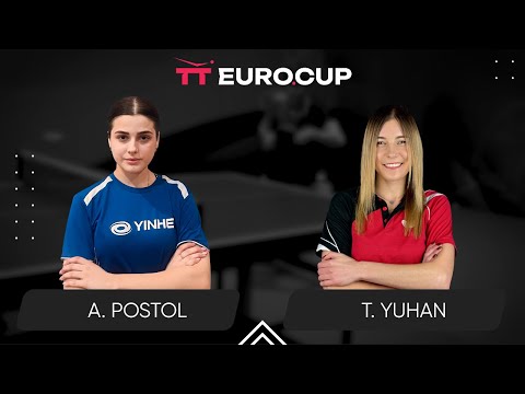 09:30 Anastasiia Postol - Tetiana Yuhan 22.06.2024 TT Euro.Cup Women Ukraine Master.TABLE 4