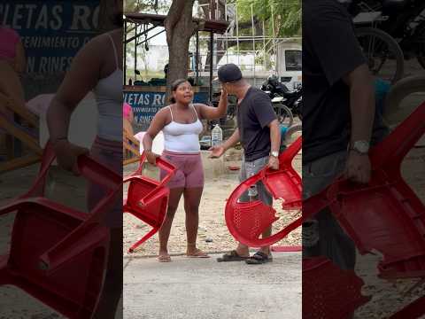 La silla de mala calidad 😱🤣😂#humor #funny