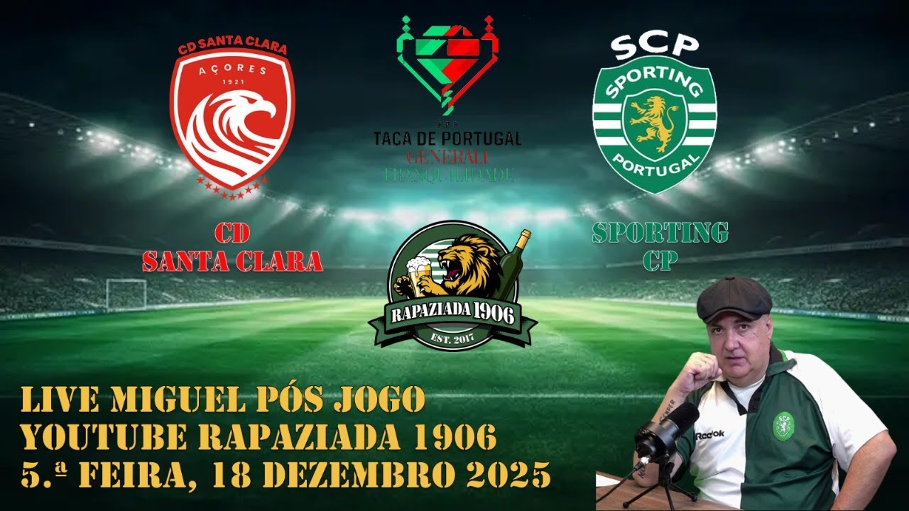 Santa Clara vs Sporting CP Official Highlights Season 2025/2026