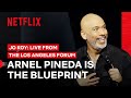Arnel Pineda Is The Blueprint Jo Koy Live From The Los Angeles Forum Netflix Philippines