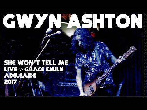 Gwyn Ashton solo -  She Won't Tell Me   live