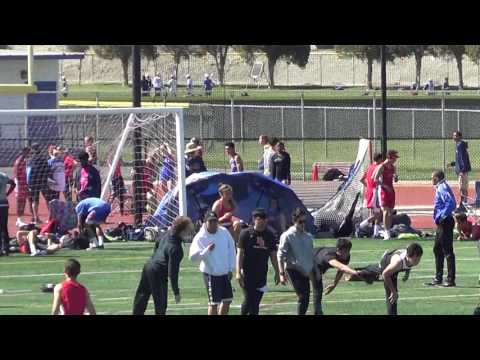 FS & JVG 1600m vs Huntington Beach 3-23-17 - Los Alamitos Girls