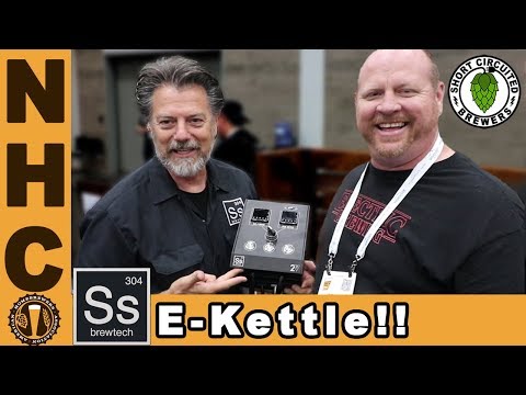 SS Brewtech upcoming E-Kettle controllers for electric brewing systems #homebrewcon #scbatnhc