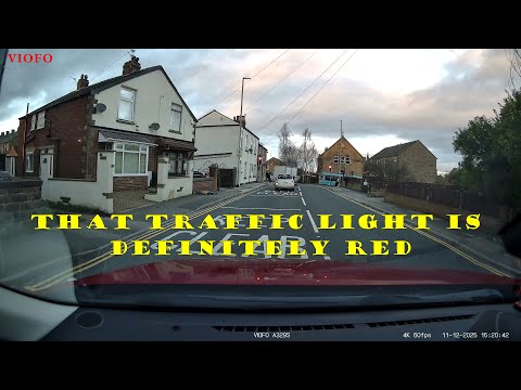 Dash Cam #101 14th Dec 2025 - Out and about in West Yorkshire.