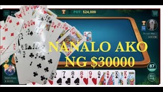 HOW I PLAY TONGITS ONLINE - NANALO AKO NG $30000 -