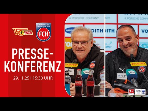 Die Pressekonferenz vor dem Spiel gegen Berlin
