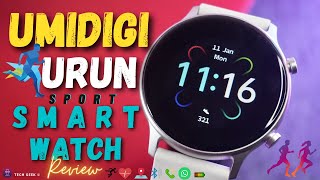 UMIDIGI URUN Sport Smartwatch ⌚️with GPS | 5ATM waterproof | Budget | Unboxing, Review & Setup
