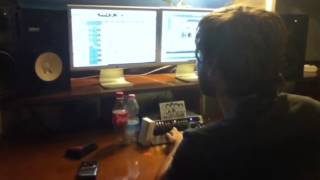 Millionaire Blonde recording "Sulla Terra"