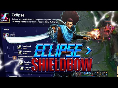 Unleash INSANE Damage with Yasuo: Eclipse vs Shieldbow - Which is the BEST Item?