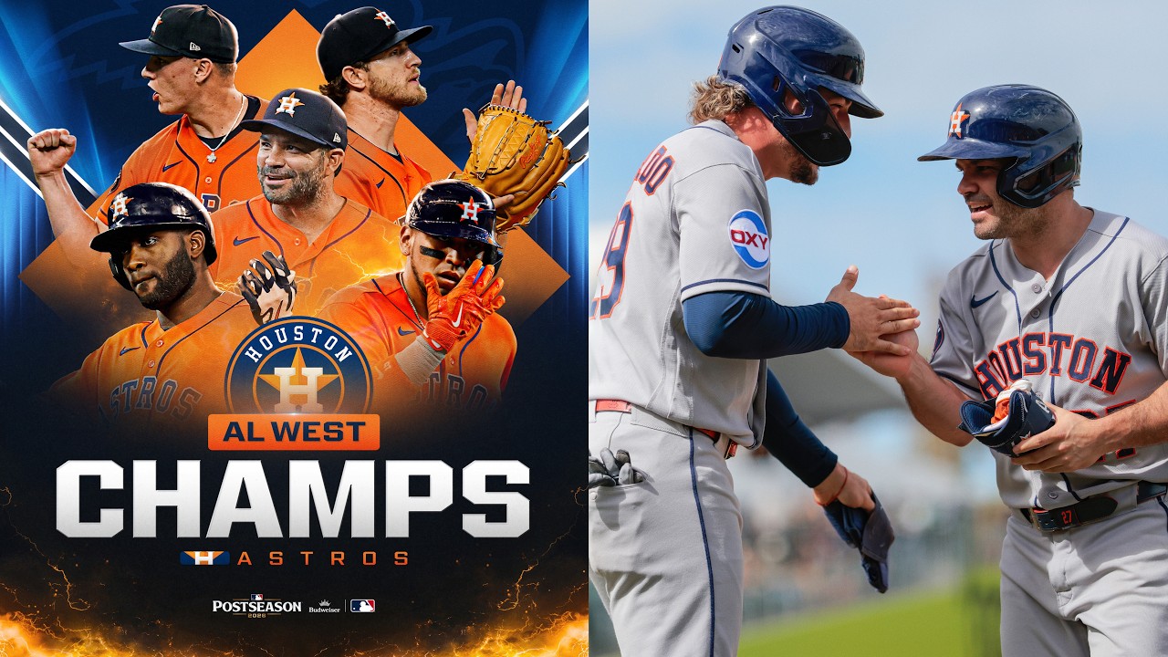 FINAL 3 OUTS: Astros lift off to the MLB Postseason 🚀| MLB Highlights