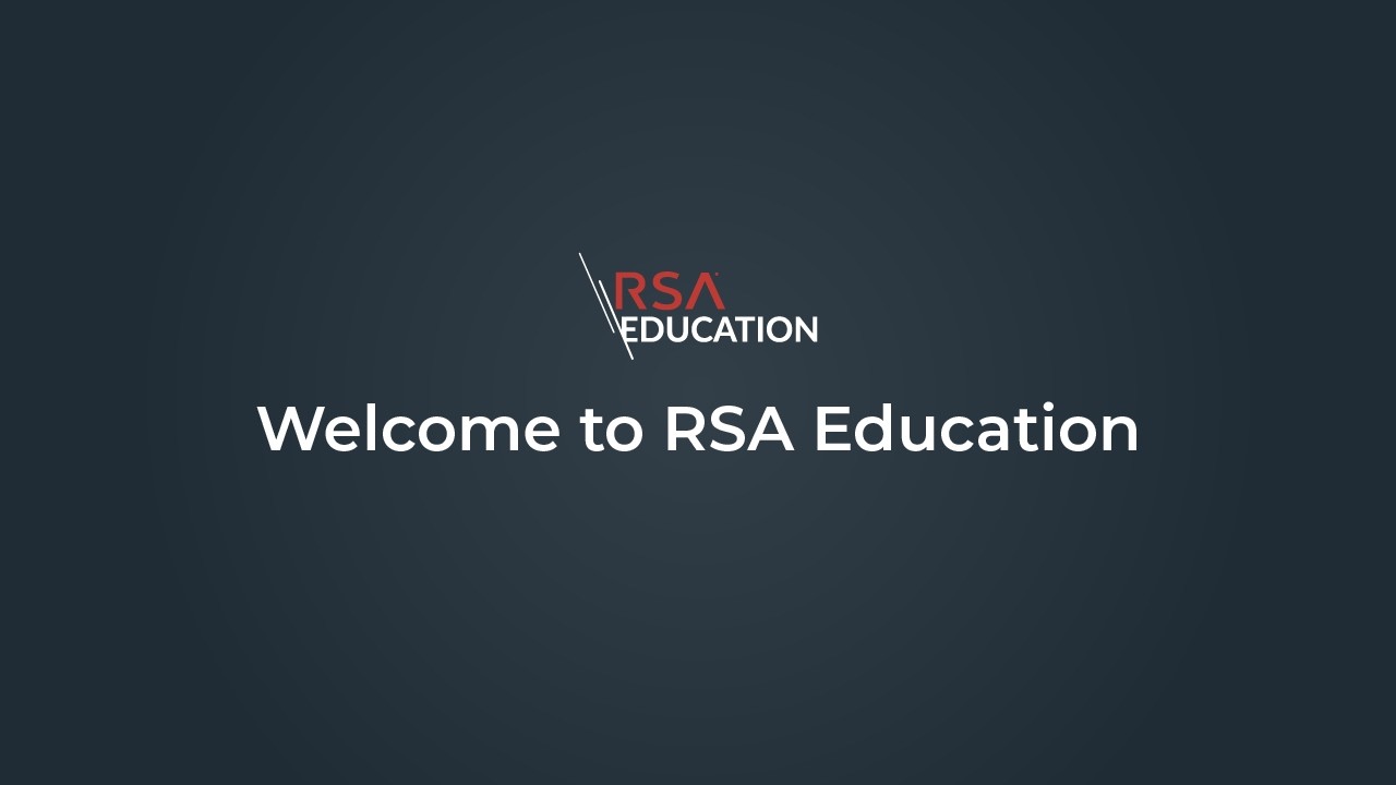 Welcome to RSA Education