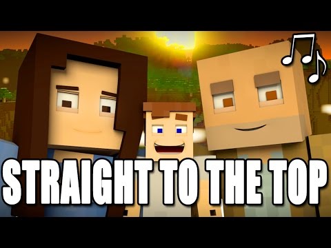 ♪ "Straight to the Top" ORIGINAL MINECRAFT SONG (MUSIC VIDEO) by TryHardNinja