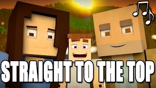 ♪ &quot;Straight to the Top&quot; ORIGINAL MINECRAFT SONG (MUSIC VIDEO) by TryHardNinja