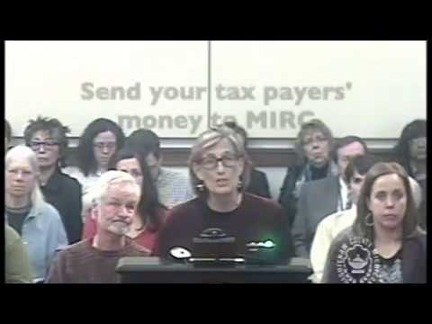 MIRC wants our tax money