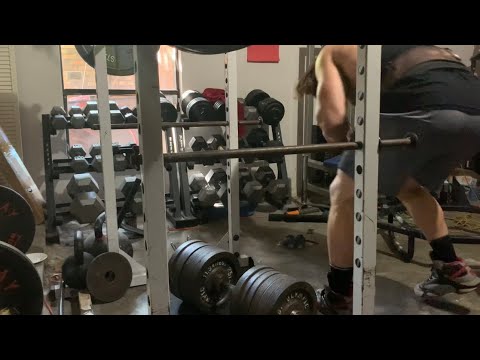 Eye exploding 325 lbs Dumbbell Rows
