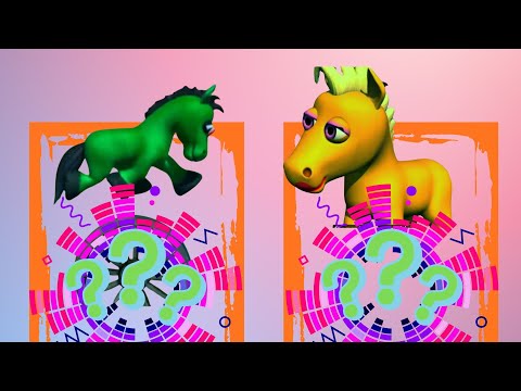 Caballo Verde | Juguemos Y Cantemos Con Los Animales De La Granja | Tomaticos