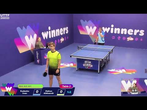 WINners CUP table 2  01.11 Rudenko Ivan - Ziakun Aleksandr   10:45