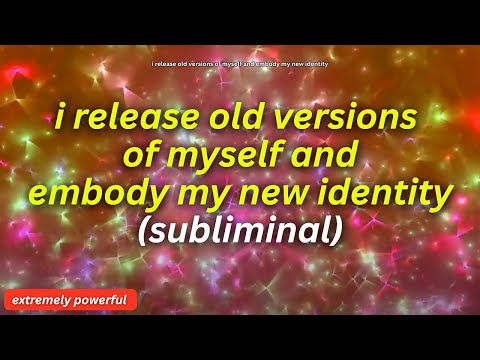 [ LIFE - CHANGING ! ]  i release old versions of myself and embody my new identity ( subliminal)
