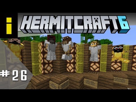 Minecraft HermitCraft S6 | Ep 26: Airborne Armor Stands!