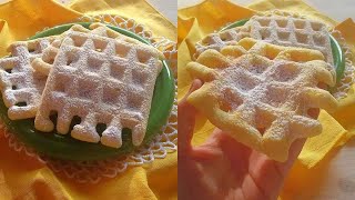 WAFFLE senza burro | Polvere di Riso