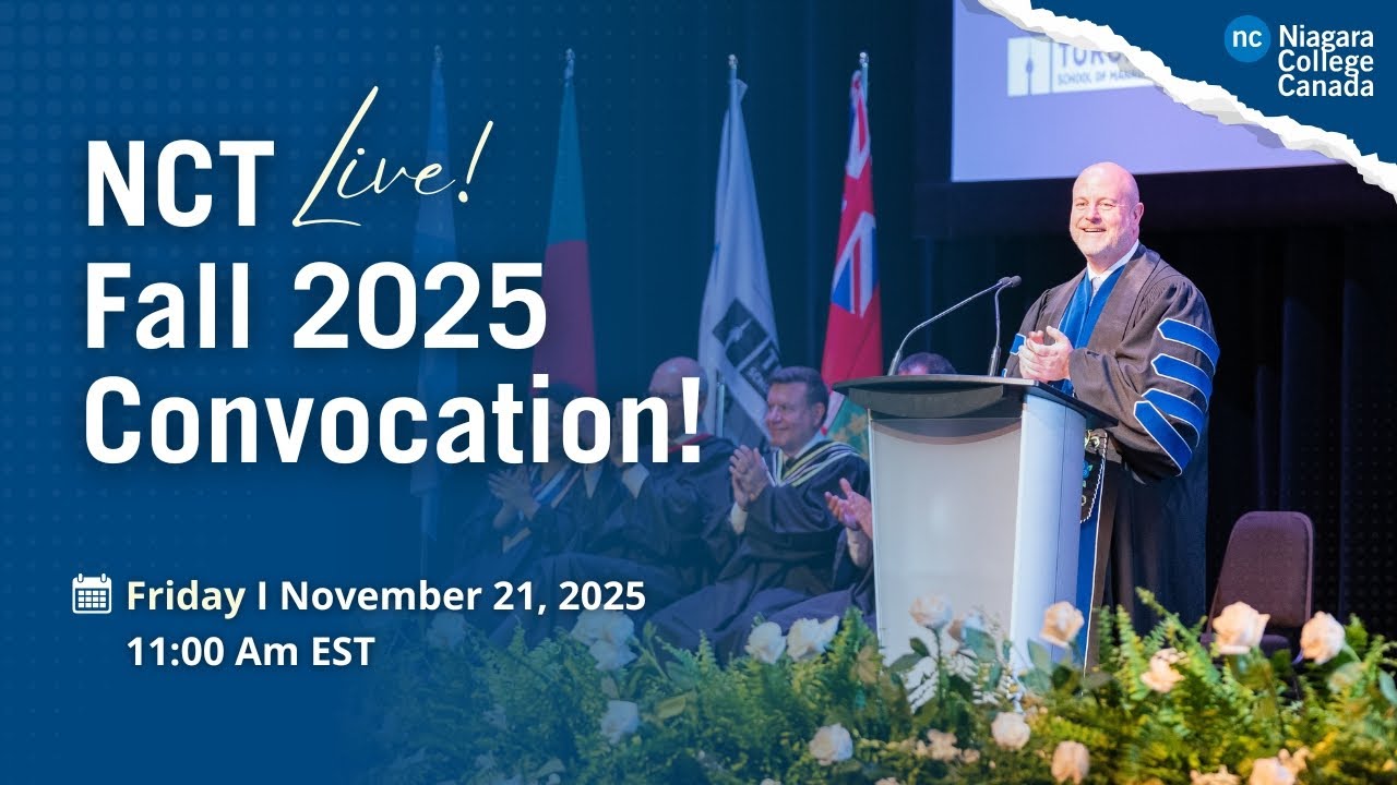 NCT Fall 2025 Convocation | Ceremony 1 (Live: November 21, 2025, at 11:00 a.m. EST)