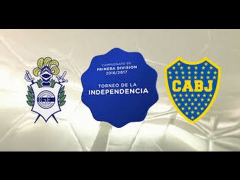 Gimnasia Lp 0-3 Boca Juniors GOLES  (Torneo 2016)