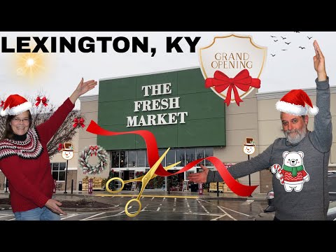 The Fresh Market Grand Opening: Lexington, Kentucky Store Tour 2025