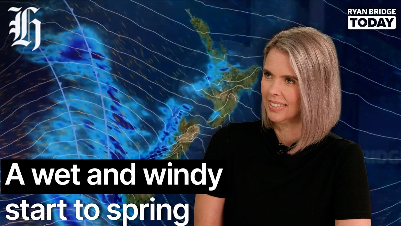 Weather outlook: A wet and windy start to spring | Ryan Bridge TODAY