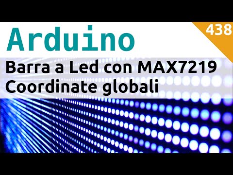 LED Strip with MAX7219 and Arduino - Using a Global Coordinate System - Video 438