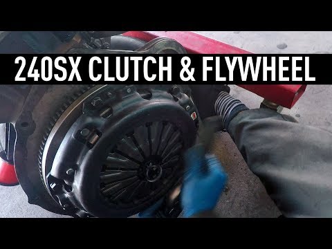 Replacing a Clutch & Flywheel - Nissan 240sx Tech Tips