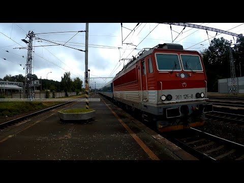 Slovenské Eso 361 125-8 na EC 282 v Přelouči!