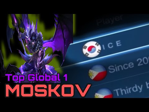 The King of Marksman MOSCOW | Top Global 1 Gameplay Best Build | By I C E | MLBB