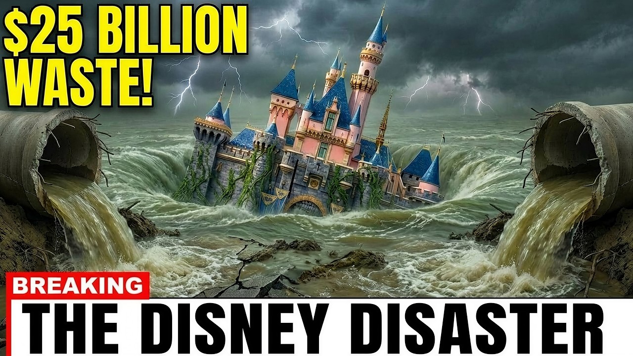 Disney’s $25 Billion Disaster - Surface Drains Crushed by Nature as Swamp Takes Over!