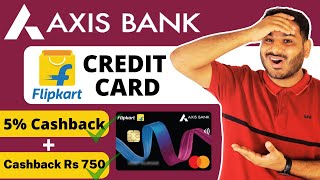 Axis Bank Flipkart Credit Card - 5% Unlimited Cashback