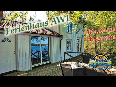 Ferienhaus AW1 – Am Wasser (Hellgasjön), Sauna, Boot, Schweden-Feeling pur, Småland Sportfiske