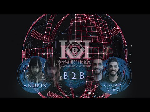 Anubix b2b Oscar Diaz -  Symbiotikka Special ( Visualised set)