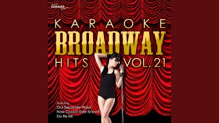 How Could I Ever Know (In the Style of The Secret Garden) (Karaoke Version)