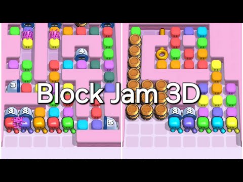 Block Jam 3D gameplay levels 138-142 / I Saw Right Through The Trap - YouTube