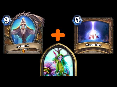 [Hearthstone] Moonfired (32 Damage OTK, Aviana Adventures)