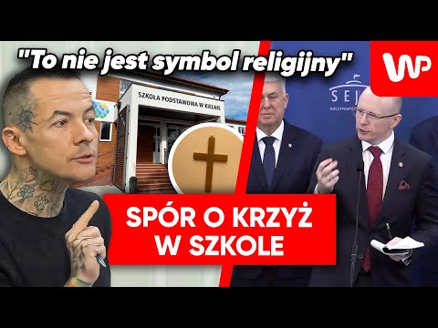 Awantura o krzyż w szkole. Józefaciuk ostro pyta KKP: Czy będą przeprosiny?