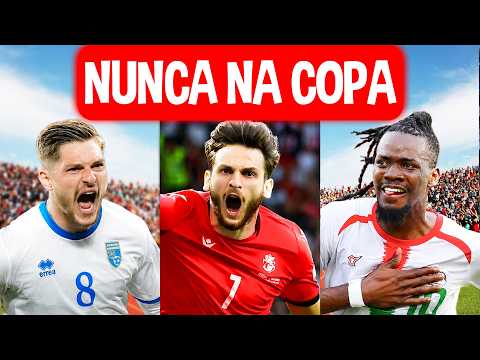 As 10 MELHORES Seleções que NUNCA Jogaram uma Copa do Mundo