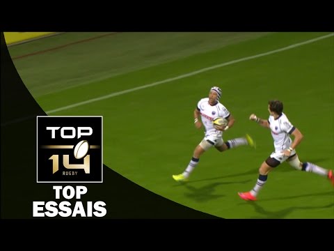 TOP Essais de la J10 – TOP 14 – Saison 2016-2017