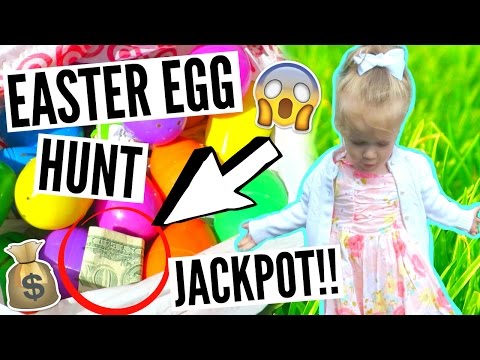 Easter Egg Hunt JACKPOT | Easter Vlog 2016 KaitNicholexoVlogs