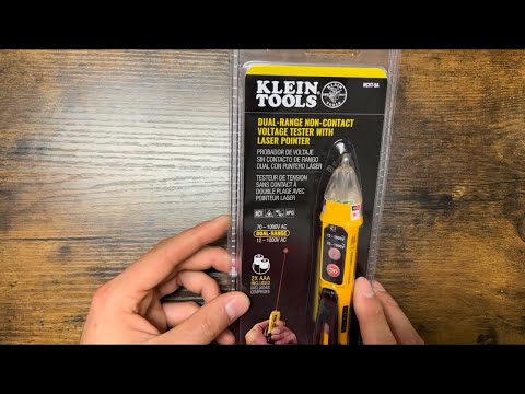 Klein Tools Dual Range Non Contact Voltage Tester with Laser Pointer
