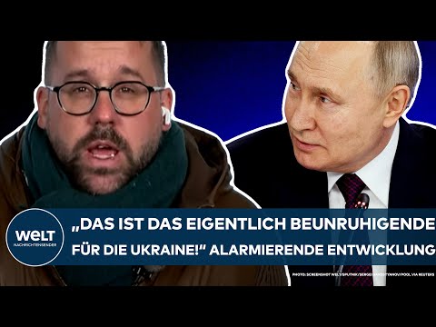PUTINS KRIEG: "Das ist das eigentlich Beunruhigende für die Ukraine!" Eine alarmierende Entwicklung!
