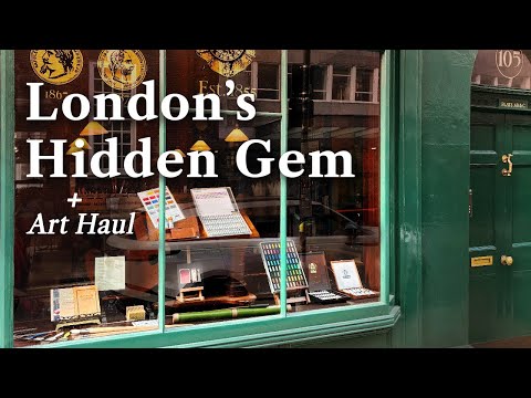 London's Most Charming Art Shop | Discover My Art Haul Treasures!