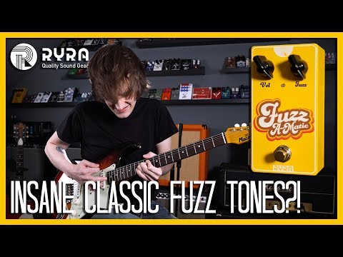 The BEST, TWEAKED Classic Germanium Fuzzface Pedal?! Fuzz-A-Matic - RYRA Pedal Demo