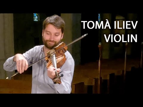 Tomà Iliev, baroque violin • ABS Artist Profile • Telemann Fantasia in B-flat Major • 4K