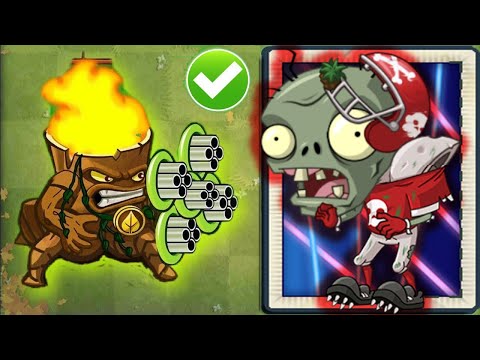 PvZ 2 Gameplay Team 99 Plant Vs Team All Star Zombie Level 10 - Who will win?